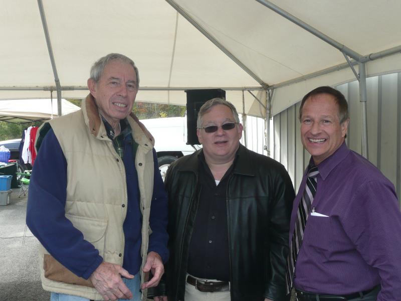 Two former Town Supervisors, Lou Heimbeck, and Ed Diana.